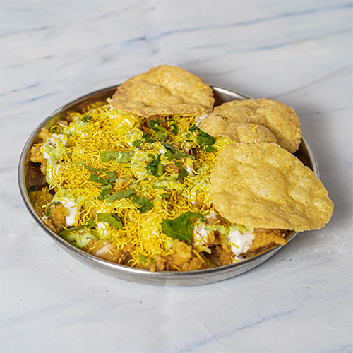 Aloo-Pappadi-Chaat