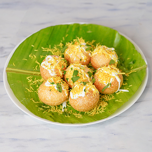 Dahi-Potato-Poori