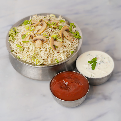 Mushroom-fried-Rice