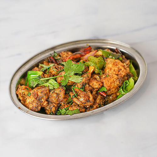 Mushroom-pepper-fry