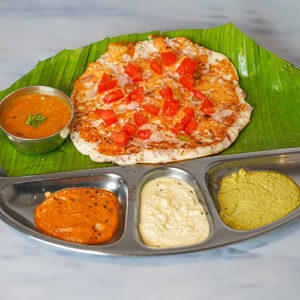 Onion Tomato Uthappam (1pcs)