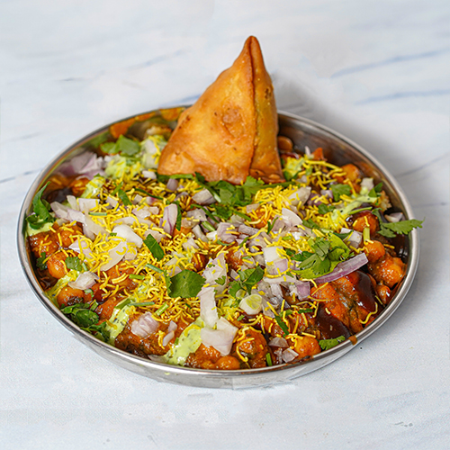 Samosa-Chaat