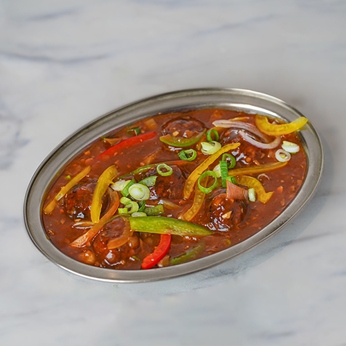 Veg Manchurian gravey