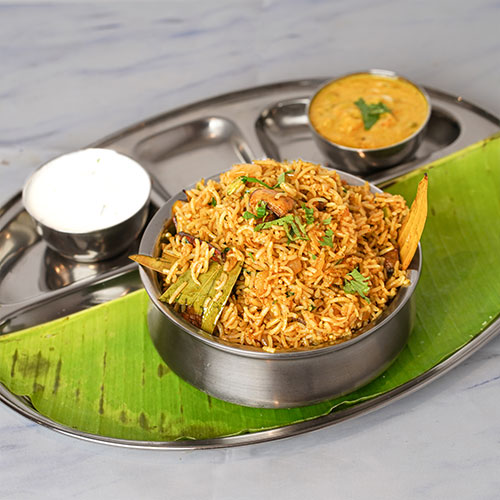 mushroom-briyani